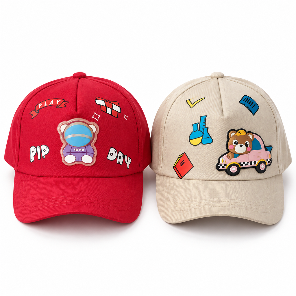 GORRA DE NIÑO DE OSO