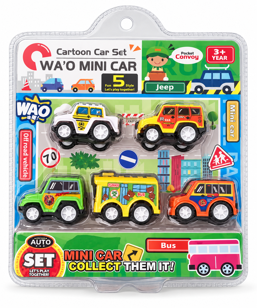 SET DE MINI CAMIONES