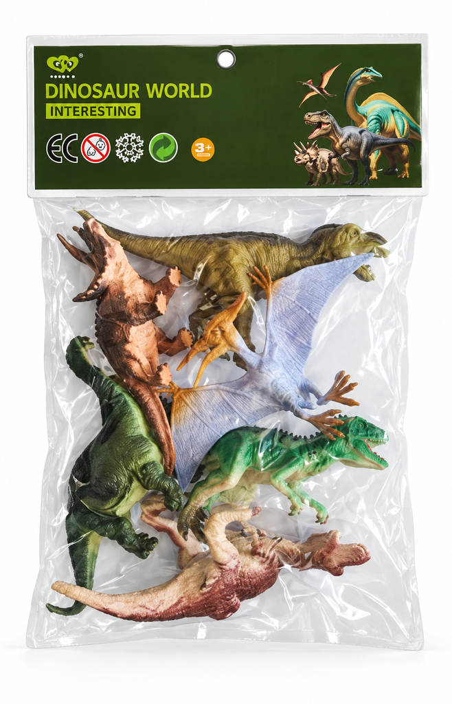 BOLSA DE MINI DINOSAURIOS （A62023）