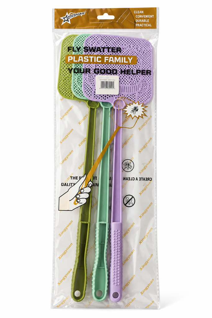 MATAMOSCA DE PLASTICO 3PCS （A62556）