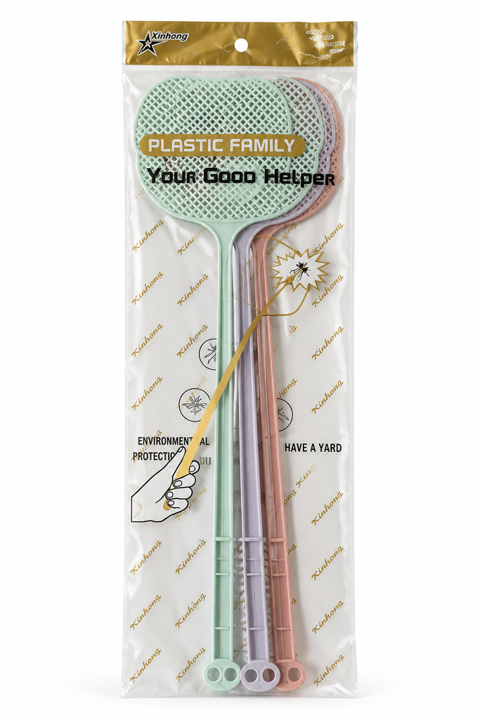 MATAMOSCA DE PLASTICO 3PCS （A62554）