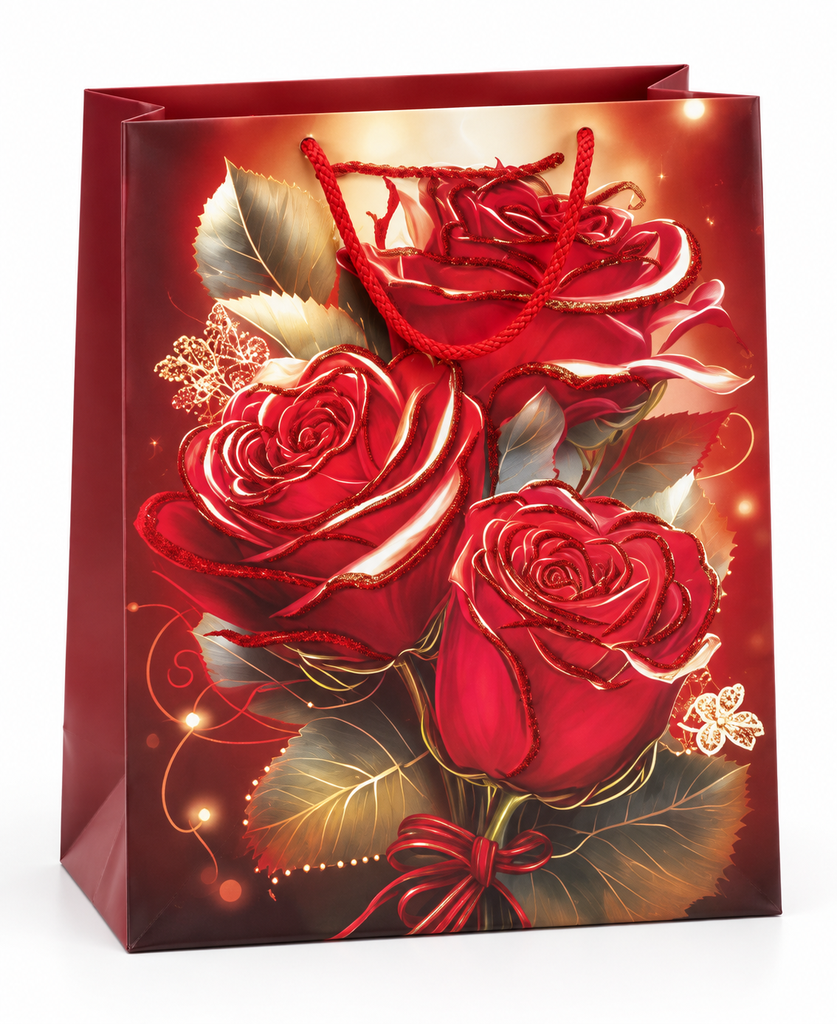 BOLSA DE REGALO DE ROSA