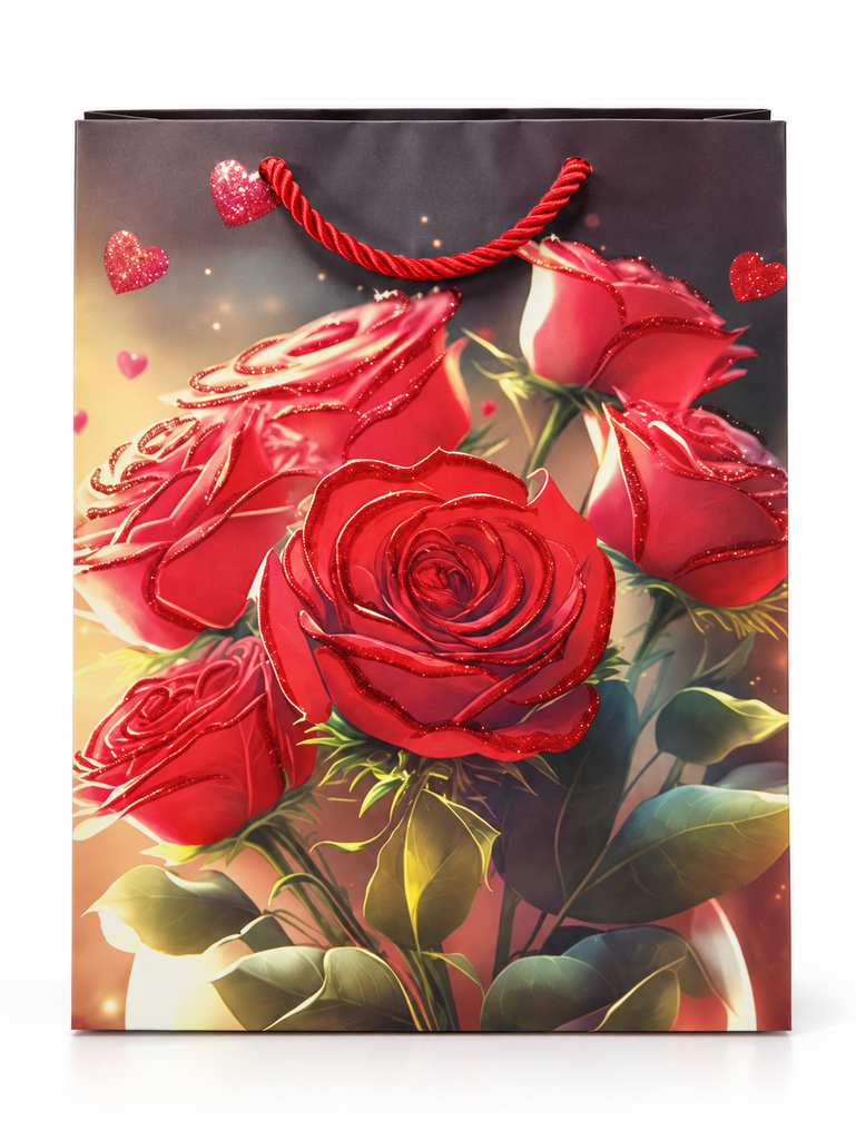 BOLSA DE REGALO DE ROSA