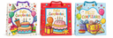 BOLSA DE REGALO CON DISEÑO DE PASTEL 18*23*10