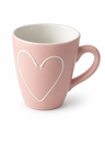 TAZA DE CERÁMICA CON CORAZÓN A59132
