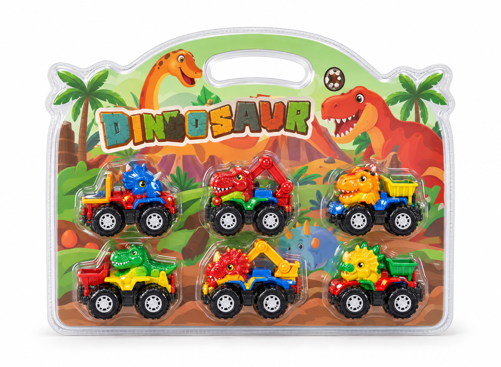 SET DE MAQUINAS DE DINOSAURIO PARA CONSTRUCCION （A60462）