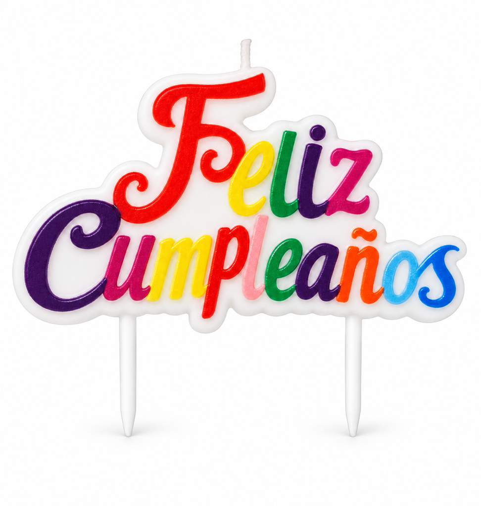VELA DE FELIZ CUMPLEAÑOS