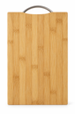 TABLA DE MADERA CON AGARRADOR DE METAL PARA PICAR (A40766)